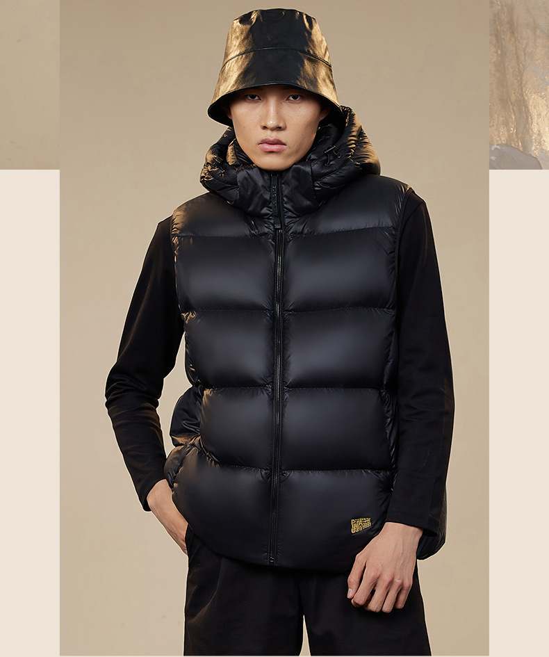 Dámské oblečení Unisex péřová bunda samovyhřívací bílá kachní peří 2024 zimní nový styl pár high-end zahušťující módní lehká luxusní bunda_voghion.com