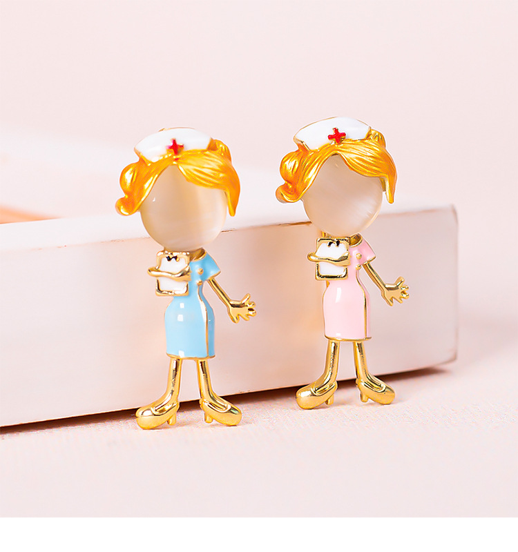 22g Weight Brooches Classification Fashion Pin Doctor Nurse Alloy Women'S Brooches