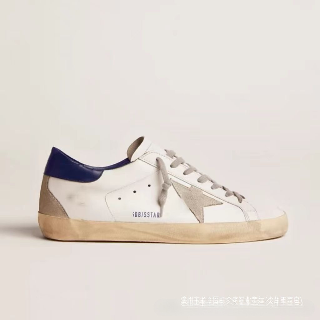 Clásico universal casual coreano GG hacer viejas estrellas pequeñas zapatos sucios zapatos de skate para hombres aumentan la altura interior de zapatos sucios de piel de vaca pequeños zapatos blancos