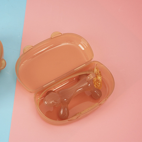 Food grade silicone chewable puppy teether, molar stick, baby teether, baby teether to prevent hand eating during oral period