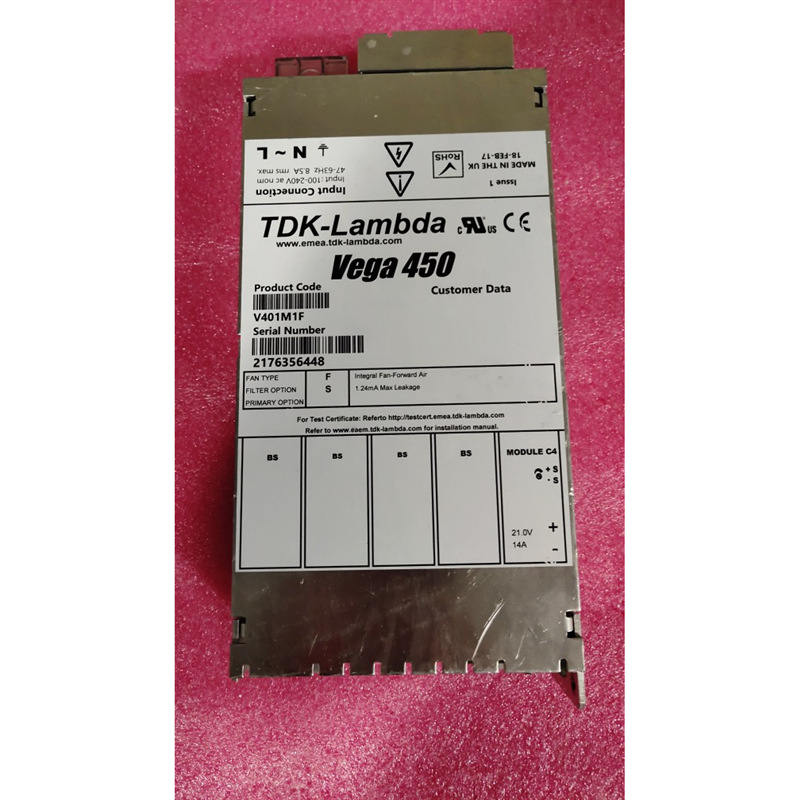 Vega 450电源现货 V401M1F 质保半年