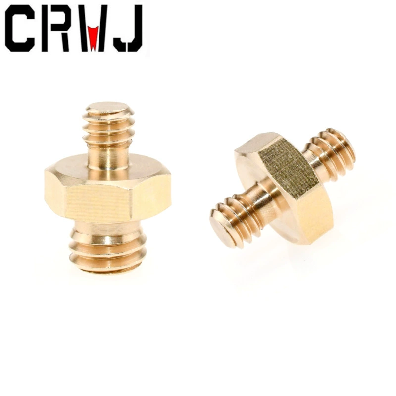 Латунный 1/4 адаптер 3/8 штатив панорамирование/наклон фотография кроличья клетка кронштейн SLR цифровая камера шестигранный винт преобразования