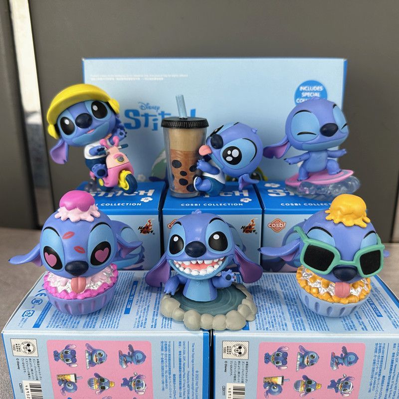 Star Baby Stitch Blind Box Hand Collection Stitch Cute Doll Decoración de escritorio Muñeca Regalo de cumpleaños