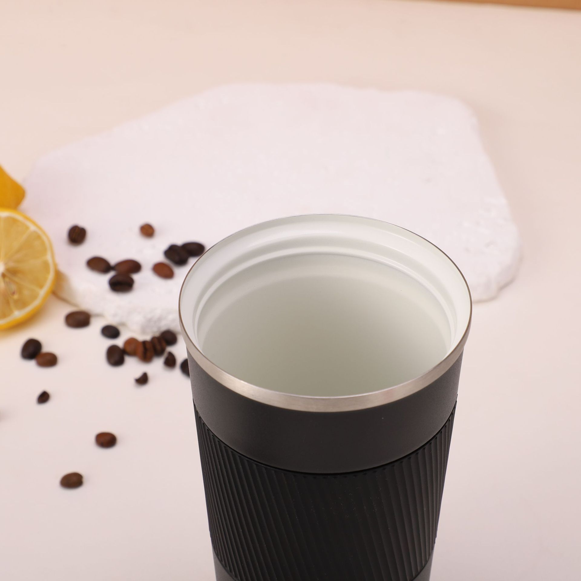 Transfronterizo Amazon al aire libre de acero inoxidable taza de vacío de acero inoxidable de negocios de América Oficina de Acompañamiento de Alta apariencia taza de agua