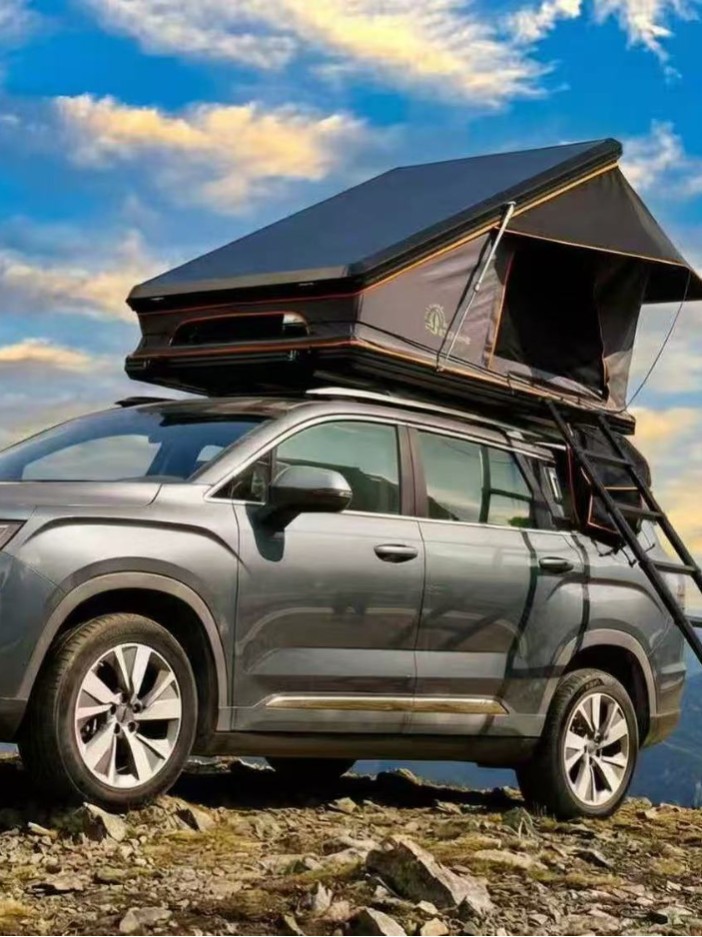 Explore nature with mountain camping folding car roof tents, outdoor tents for SUVs and cars, and solar panels for camping