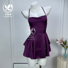 花情海性感内衣纯欲风吊带睡裙女系带制服睡衣家居服套装女A1097