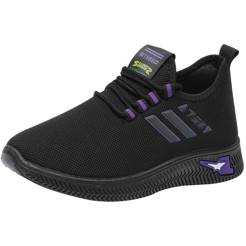 Spring women's shoes 2024 new foreign trade casual sports shoes women's casual versatile breathable mother's shoes women's wholesale