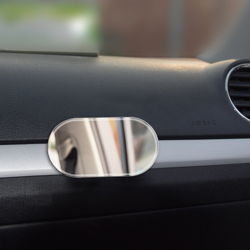 Car sun visor vanity mirror universal car interior supplies co-pilot visor thin style additional vanity mirror