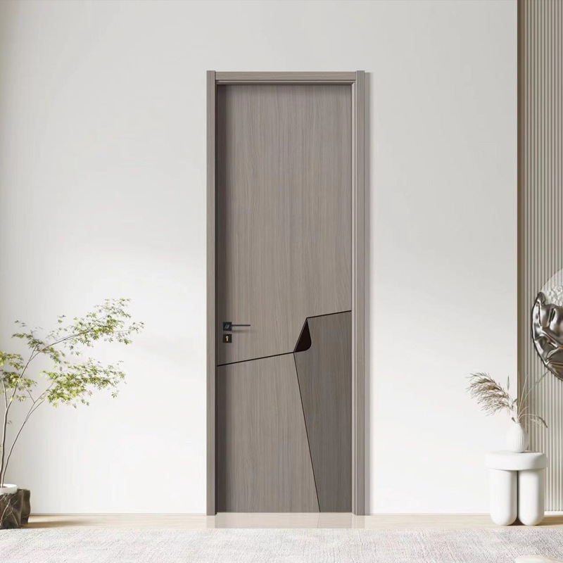 Nanjing Manufacturer Solid Wood Composite Paint Door Bedroom Door Set Door Interior Door Solid Wood Paint Door Solid Wood Door