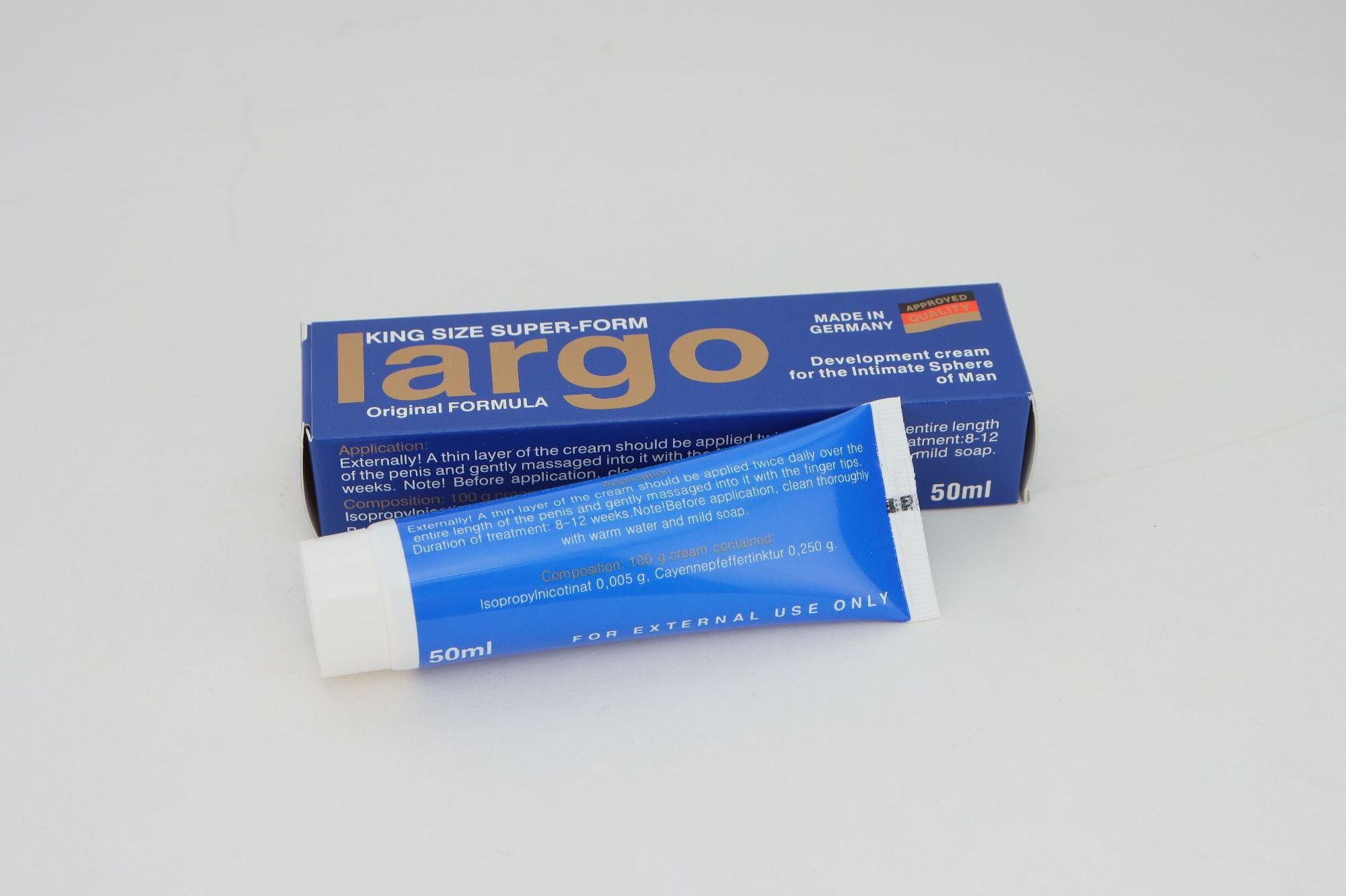 LARGO Men's Activating essence 50G External Massage gel Zeng Gao Adult Sexual Products_voghion.com