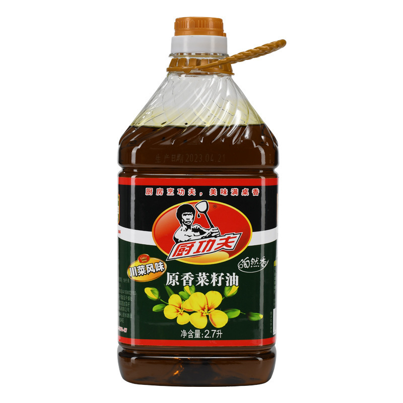 厨功夫10斤浓香菜籽油食用油传统地道家用火锅炒菜大桶福利油|undefined