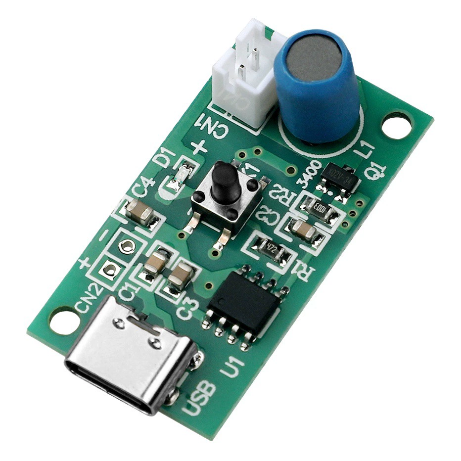 Печатная плата управления приводом увлажнителя с распылением, большой объем тумана, входная мощность TYPE-C, ароматерапевтическая спальня