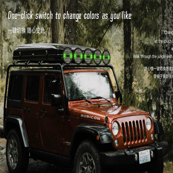 4 en 1 lámpara multifuncional para 4 * 4 lámpara de barra delantera todoterreno lámpara auxiliar de techo universal