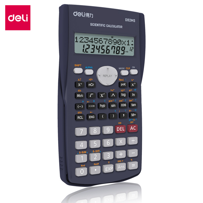 Deli stationery D82MS scientific function calculator junior high…