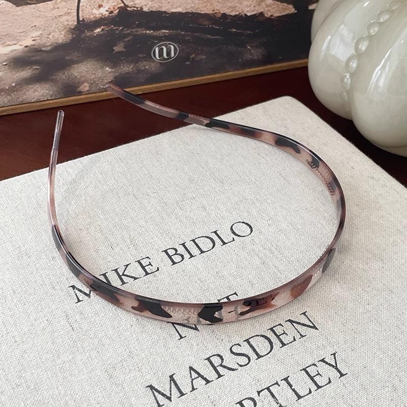 gafas de ácido acético en forma de U brazo de cabello para mujeres 2025 nuevo estilo de alto nivel de lavar la cara brazo de cabello brazo de cabeza de cabeza alto cráneo