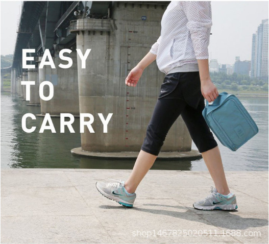 鞋子收纳袋折叠旅行鞋袋 防水旅游鞋包折叠包防尘袋