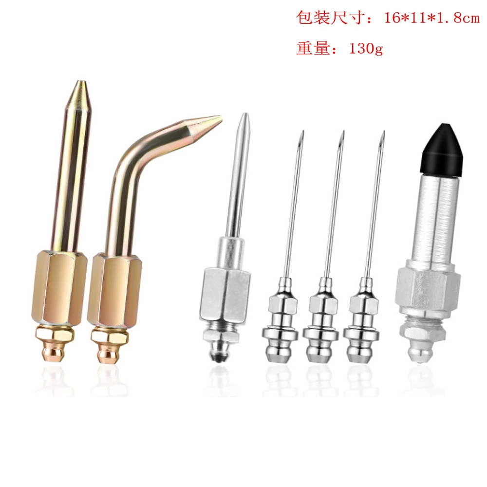 Насадка для смазки, соединительная головка пистолета, набор игл для смазки