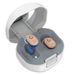 【爆金】充電倉庫補聴器対音声アンプHearing aids防音騒音低減補助