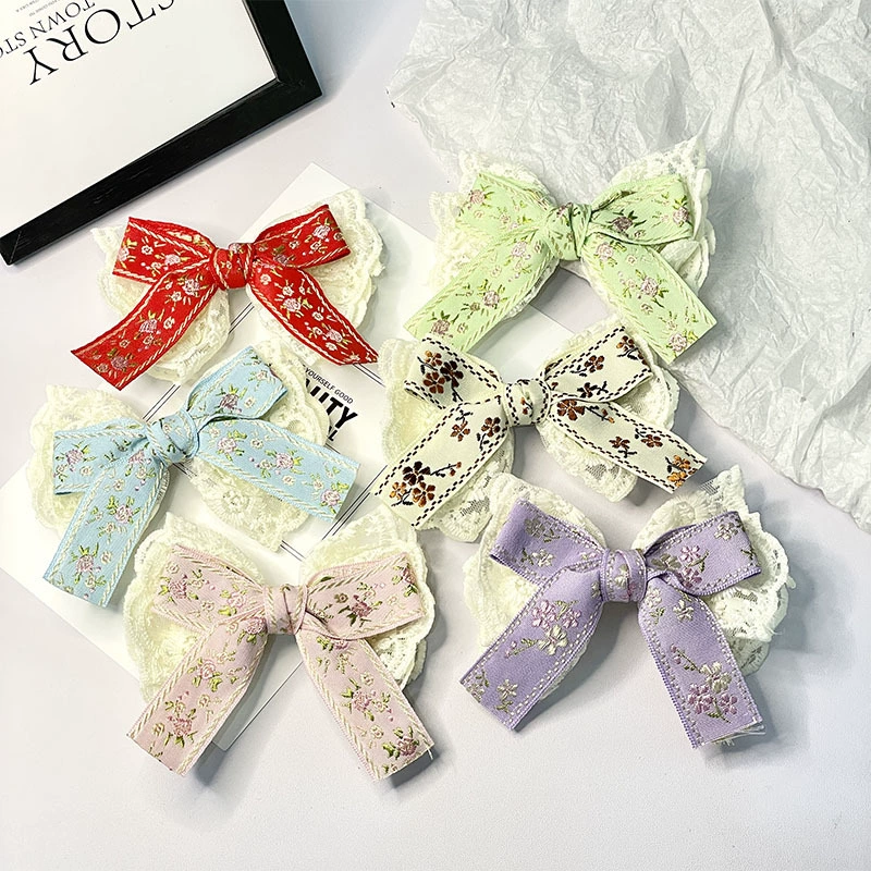 Национальный ветер вышивка жаккардовый лук ручной работы