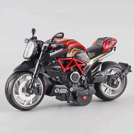 跨境批发1:18合金摩托车模型川崎亚马哈摆件手办玩具赛车仿真
