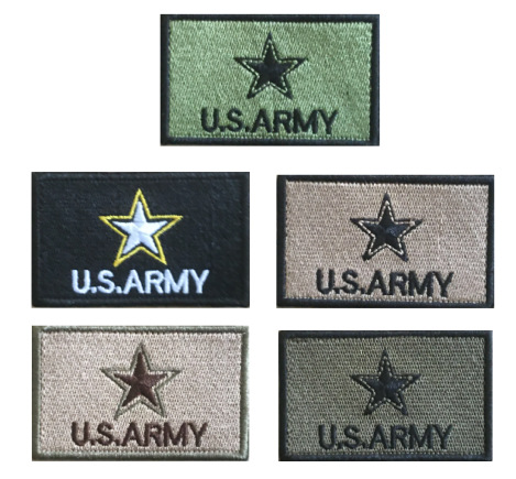 3d刺绣花布贴魔术户外用品亚马逊包配刺绣花布贴胸条臂章魔