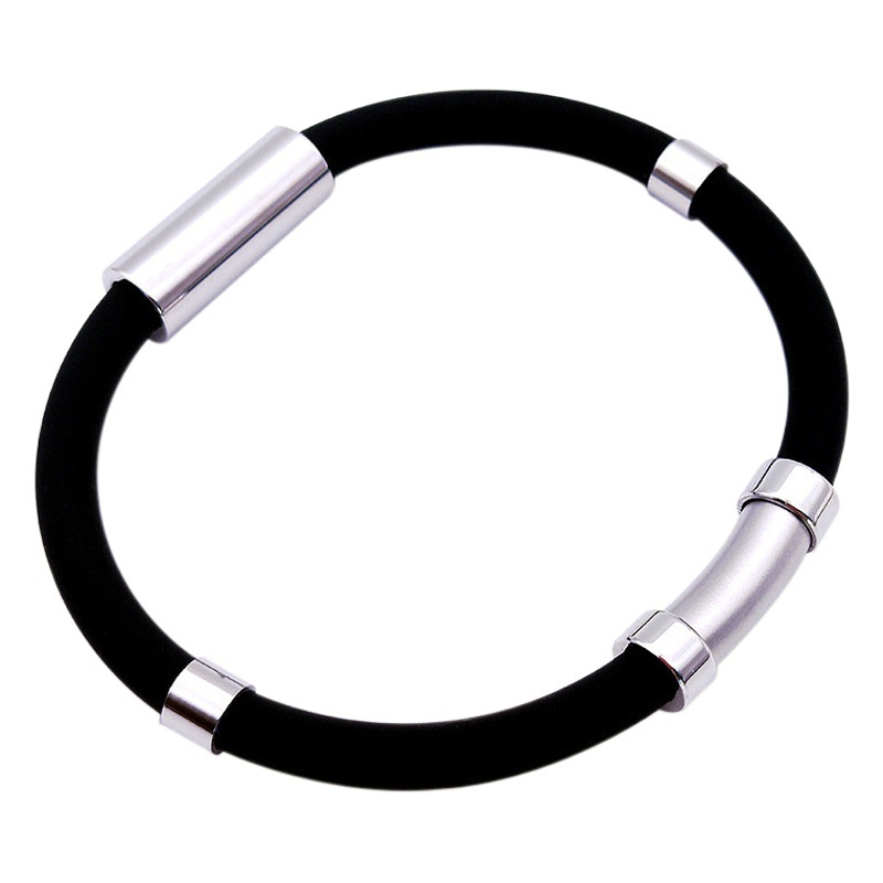 Pulsera estática inalámbrica antiestático anión pulsera de silicona deportes al aire libre baloncesto pulsera correa de muñeca al por mayor