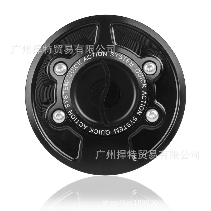 适用 宝马S1000RR/HP4/M1000RR CNC铝合金轻量化改装快拆油箱盖|undefined