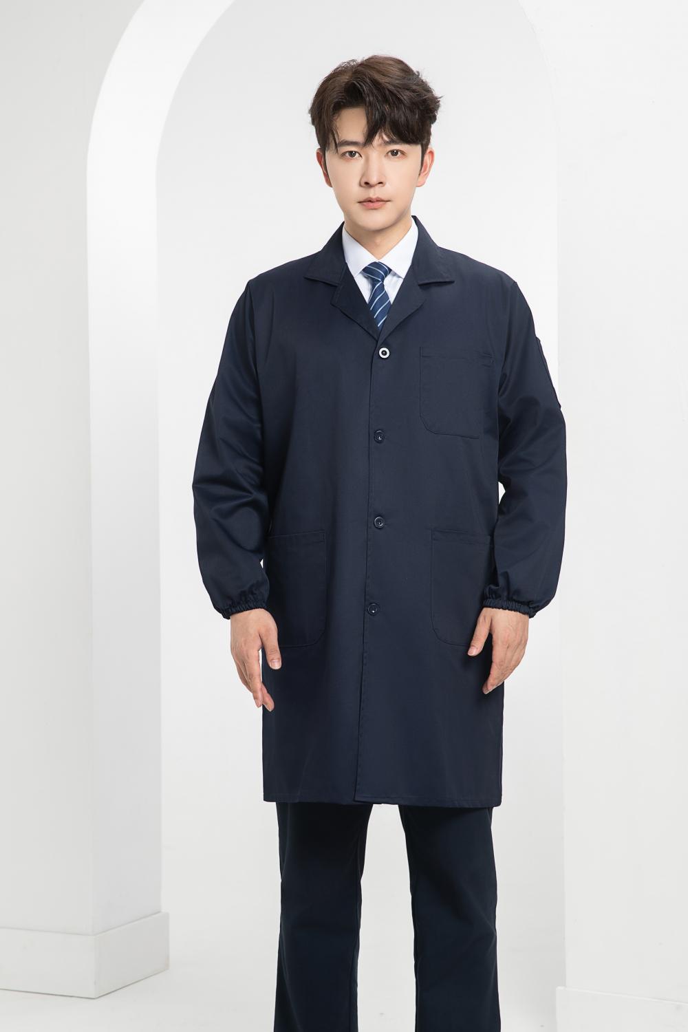 Navy blue [polyester cotton thickened gauze] / Small size 45kg --- 65kg