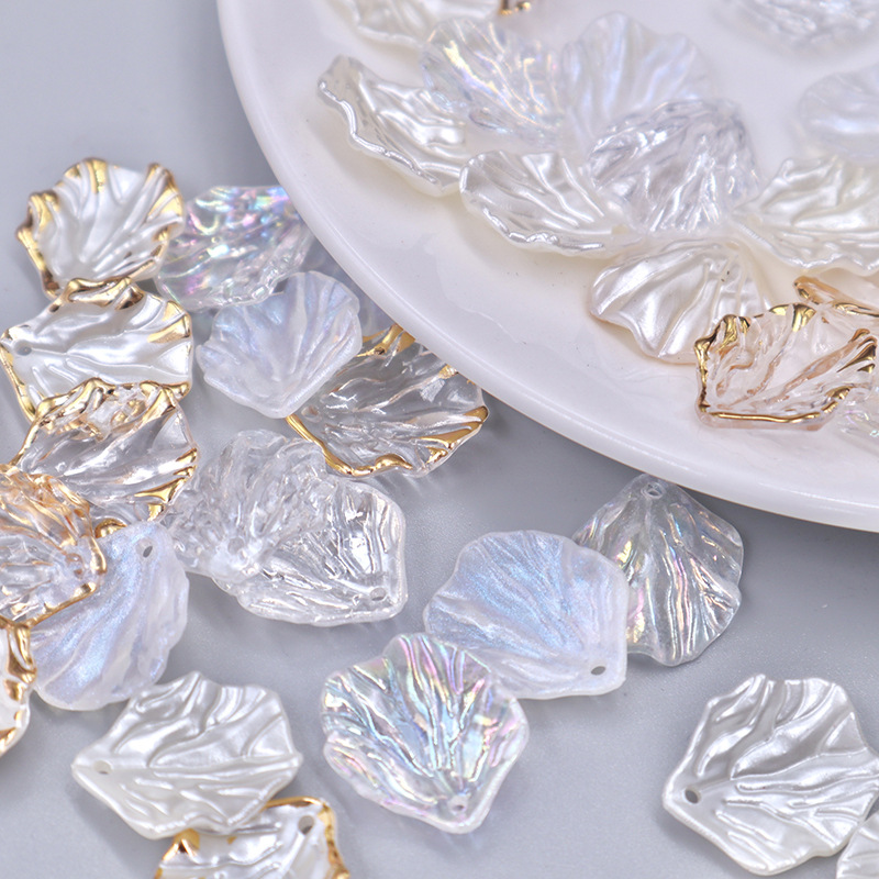 100 PCS/Package Plastic Resin Shell Pendant DIY Ornament Accessories display picture 3