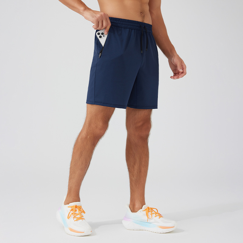 Pantalones cortos deportivos transfronterizos pantalones cortos masculinos de algodón y Nylon para correr en verano pantalones de cuatro puntos de fitness al aire libre pantalones cortos de maratón pantalones cortos especiales