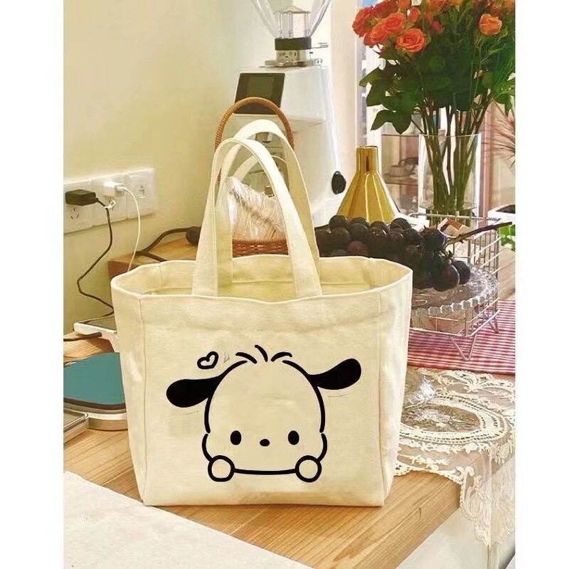 New Canvas Bags for Students, Middle School Students' Bags, Lunch Boxes, Stylish and Durable, High Aesthetic Value, N3