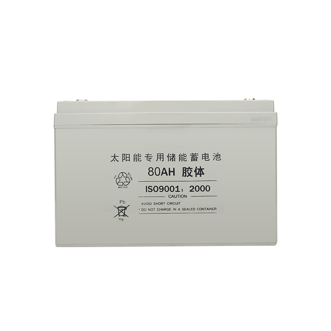 Sistema de generación de energía fotovoltaica de batería de almacenamiento de plomo - ácido coloidal sin mantenimiento 12V80AH equipado con batería de suministro de energía de monitoreo de seguridad image 6