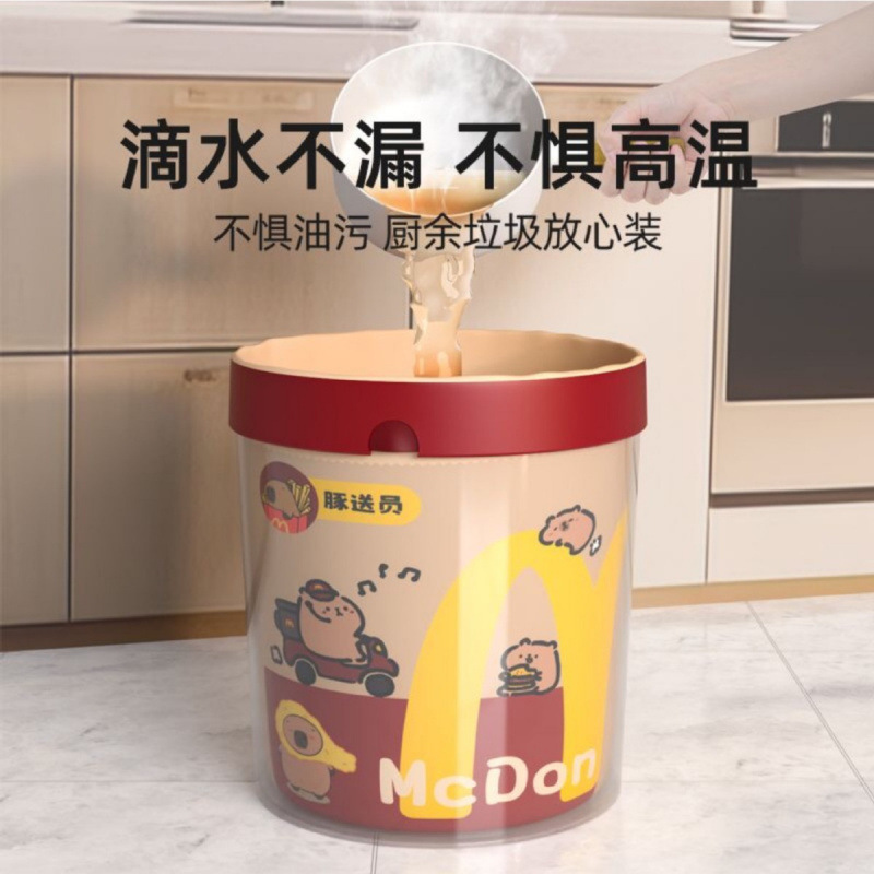 ゴミ袋 無地印刷タイプ 巾着式 手持ちタイプ キッチン オフィス 清掃 収納 厚手 耐久性|undefined