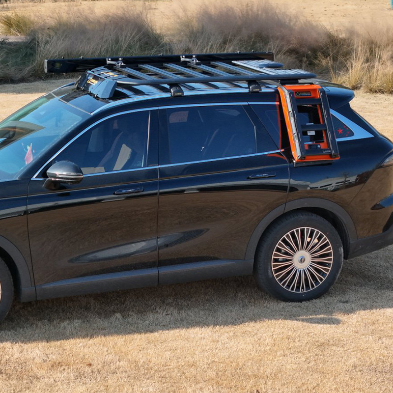 Chery Tiggo 8 Roof Rack Ladder Off-Road Modification Accessories Aluminum Alloy New Roof Platform