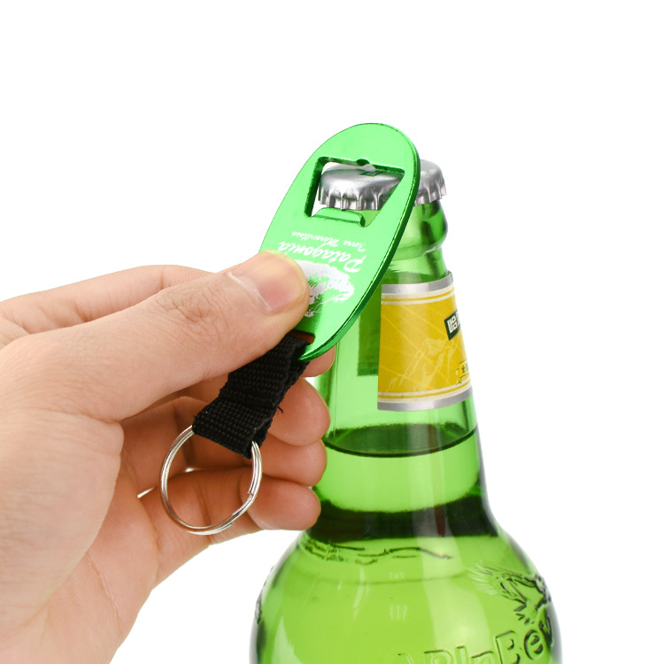 Ningbo producción y ventas con cerveza abrebotellas de cerveza de aleación de aluminio conductor de cerveza al por mayor logotipo imprimible