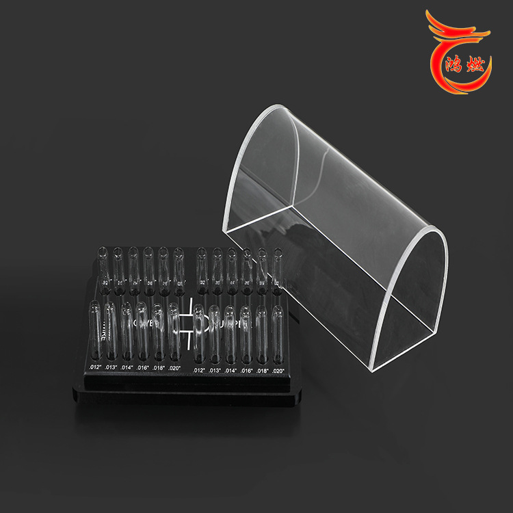 鸿燃亚克力产品样品桌面展示盒 透明亚克力盒子防护罩防尘罩