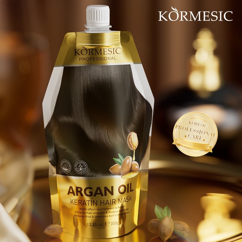Filipinas FDA máscara para el cabello de queratina de aceite de nuez KORMESIC máscara para el cabello fabricantes de comercio exterior al por mayor image 3