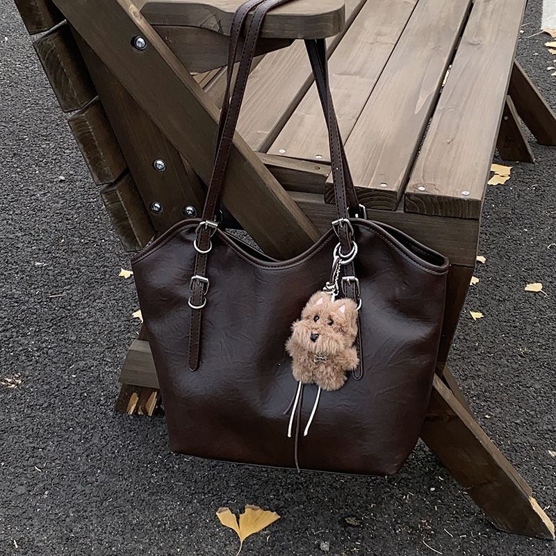 Transfronterizos ocio de gran capacidad bolsa de tote 2025, otoño y invierno, nueva bolsa de brazo de viaje, bolsa de hombro de moda popular image 8