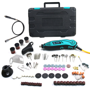 Factory Direct Sales 100-A Long Straight Handle Electric Grinder Combination Tool Set with Flexible Shaft Assembly Electric Grinder Set
