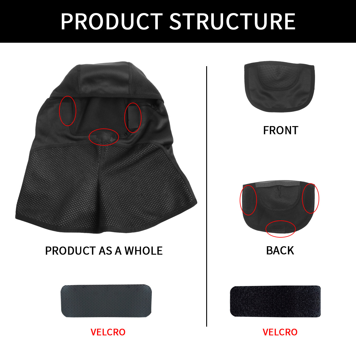 Warm head ski head face mask autumn and winter outdoor cycling motorcycle fishing face and neck protection_voghion.com