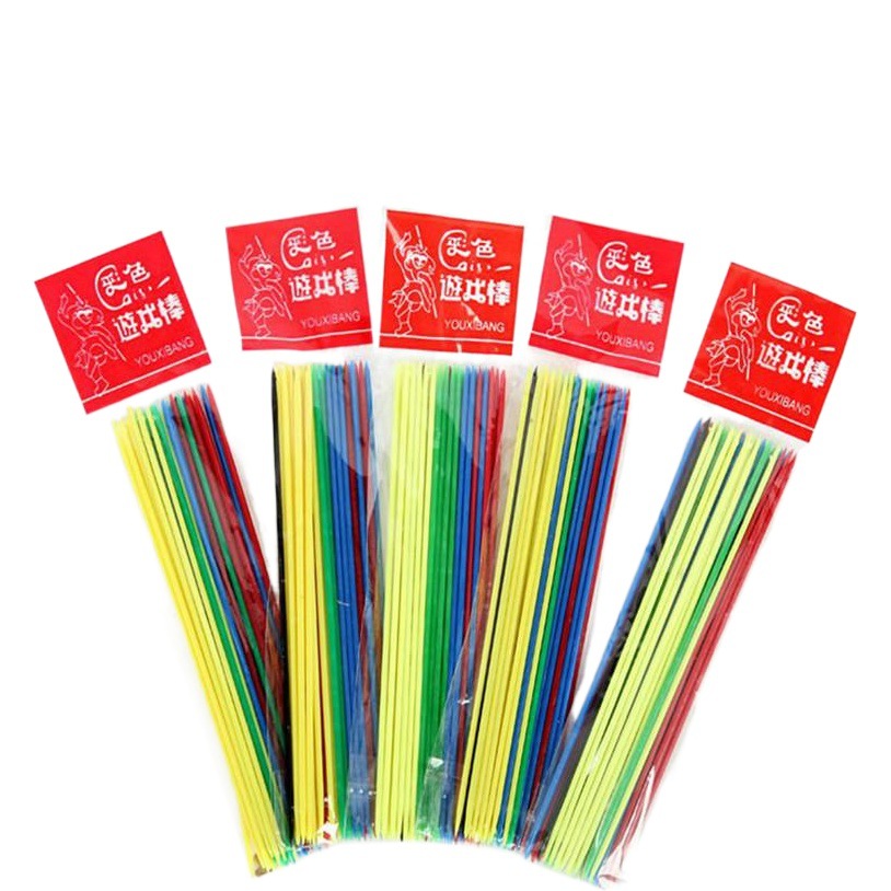 Juego de palillo de plástico contando palillo picking stick juego de escritorio juguetes educativos para niños fábrica al por mayor