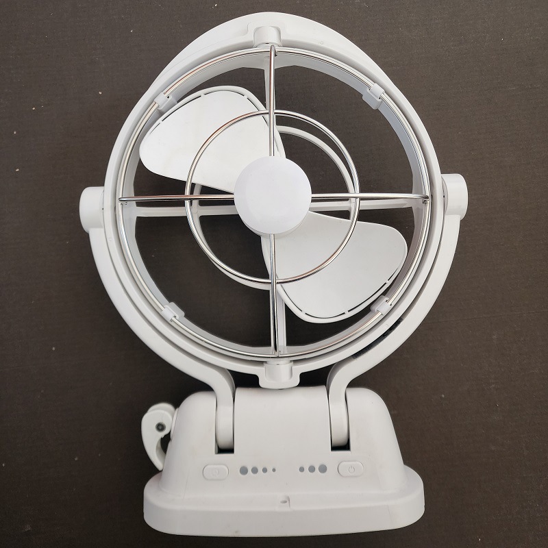 房车风扇直流风扇12V24V车载风扇吊挂摇头扇多档位带遥控船用风扇