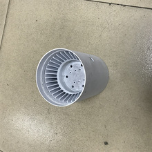 6063铝圆形散热器 太阳花鳍片散热体 耐腐蚀可加工鳍片密度高导热