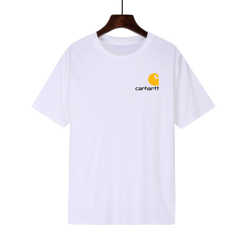 Cross-border Amazon new carhartt Mango fashion brand Cotton men's and women's T-shirt short sleeve loose casual round neck T-shirt