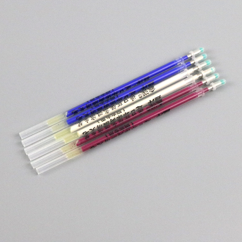 进口环保高温消失笔网布专用笔芯多种颜色可选服装记号笔蓝红白色