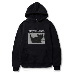 Aliexpress New Sweatshirt Playboi Carti Casual Fashion 2024 Pullover Men's and Women's Sweatshirt Single Piece