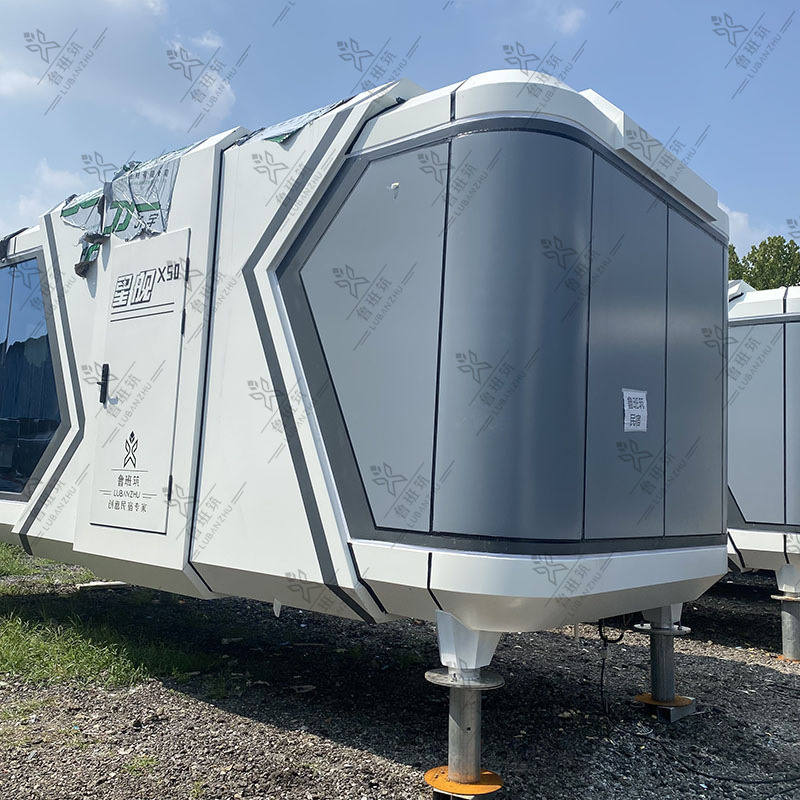 WELLV característico lugar escénico B & B camping tema móvil cielo estrellado habitación interior Tapa dura configuración baño ducha