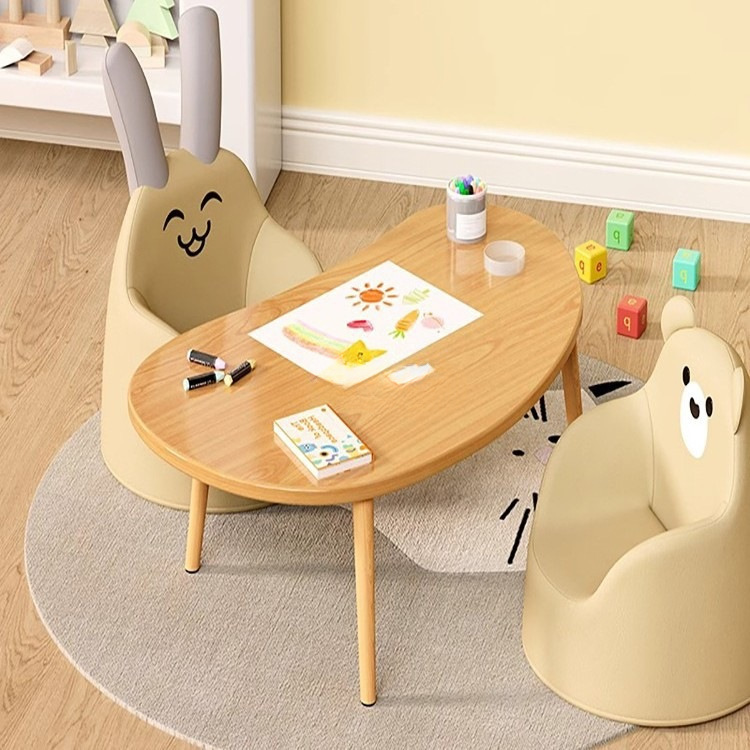 Children's Learning Table Baby Toy Table Early Education Kindergarten Student Table Household Small Desk Writing Table Simple Table