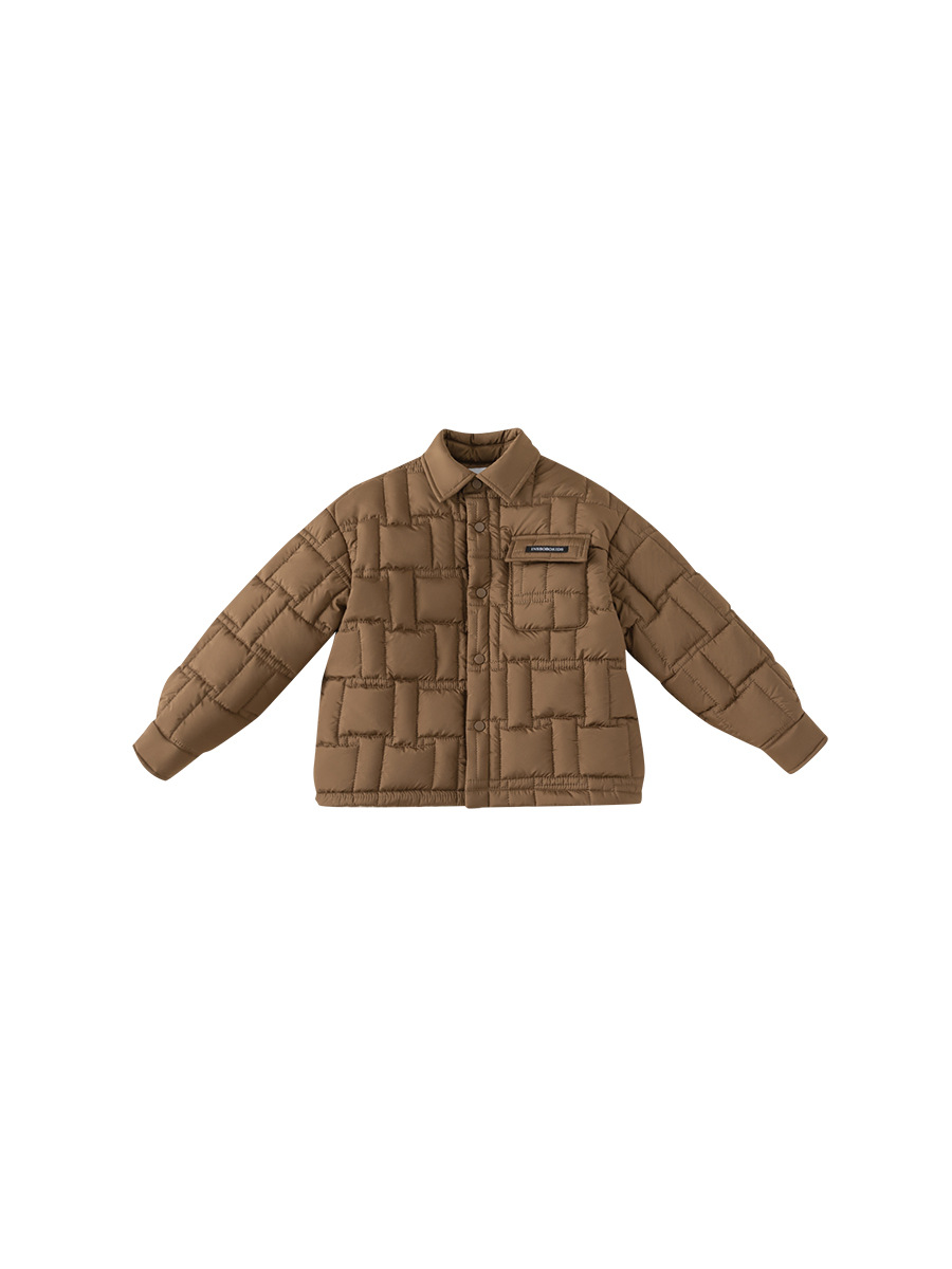 Yoobao ropa infantil para niños gruesa abrigo de invierno 2024 nuevo invierno ropa de invierno con collar chaqueta de ropa de algodón caliente para niños