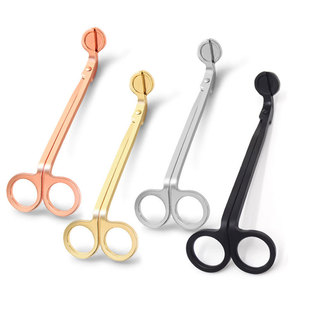 Manufacturer's Ready-Made Scented Candle Scissors Tool Set to Extinguish Candle Scissors Candle Wick Scissors Candle Extinguisher